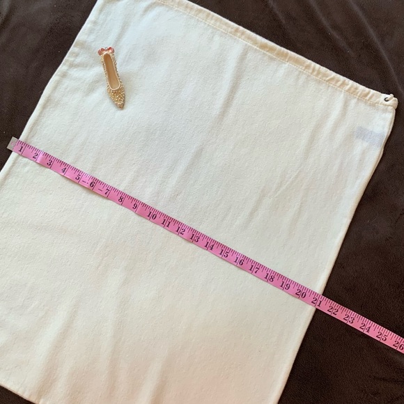 G.I.L.I. brushed oversized cotton Crème color dust bag PRELOVED condition - Picture 5 of 12
